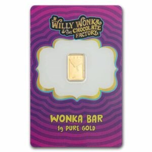1g PAMP Willy Wonka Gold Bar