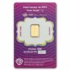 1g PAMP Willy Wonka Gold Bar