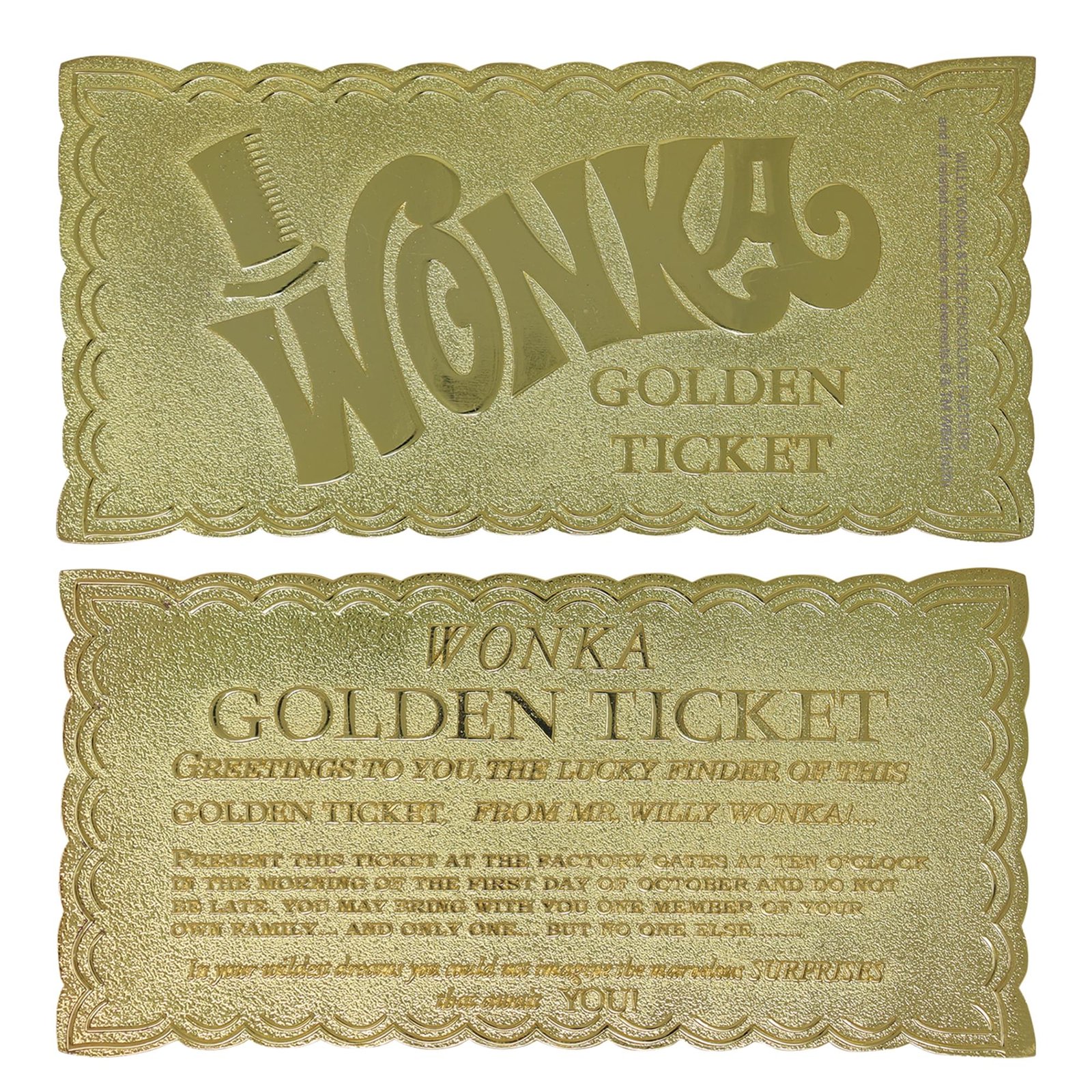 Wonka Golden Ticket