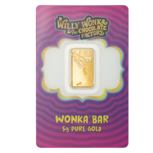 5 Gram Pure Gold Bar - PAMP Willy Wonka Bar