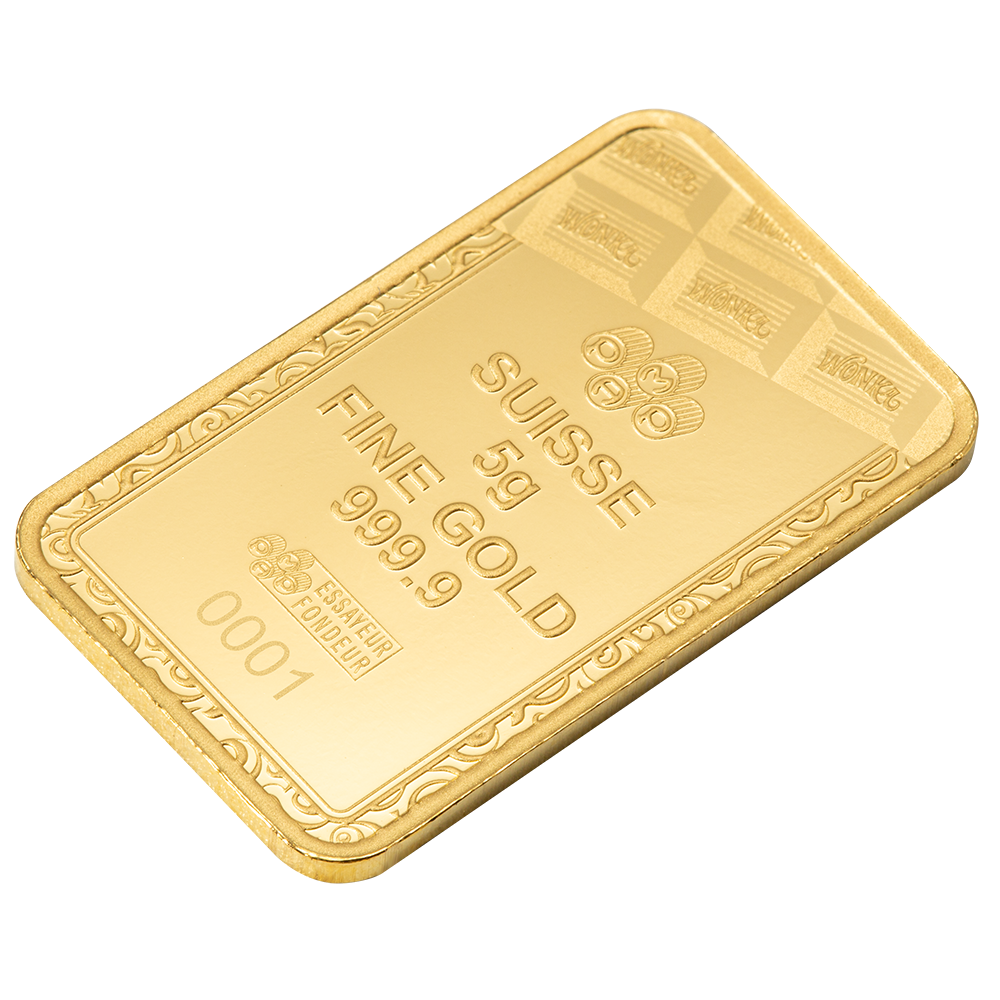 5 Gram Pure Gold Bar - PAMP Willy Wonka Bar - Image 5