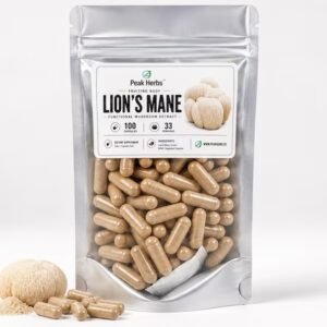 Lion's Mane Mushroom Extract Capsules
